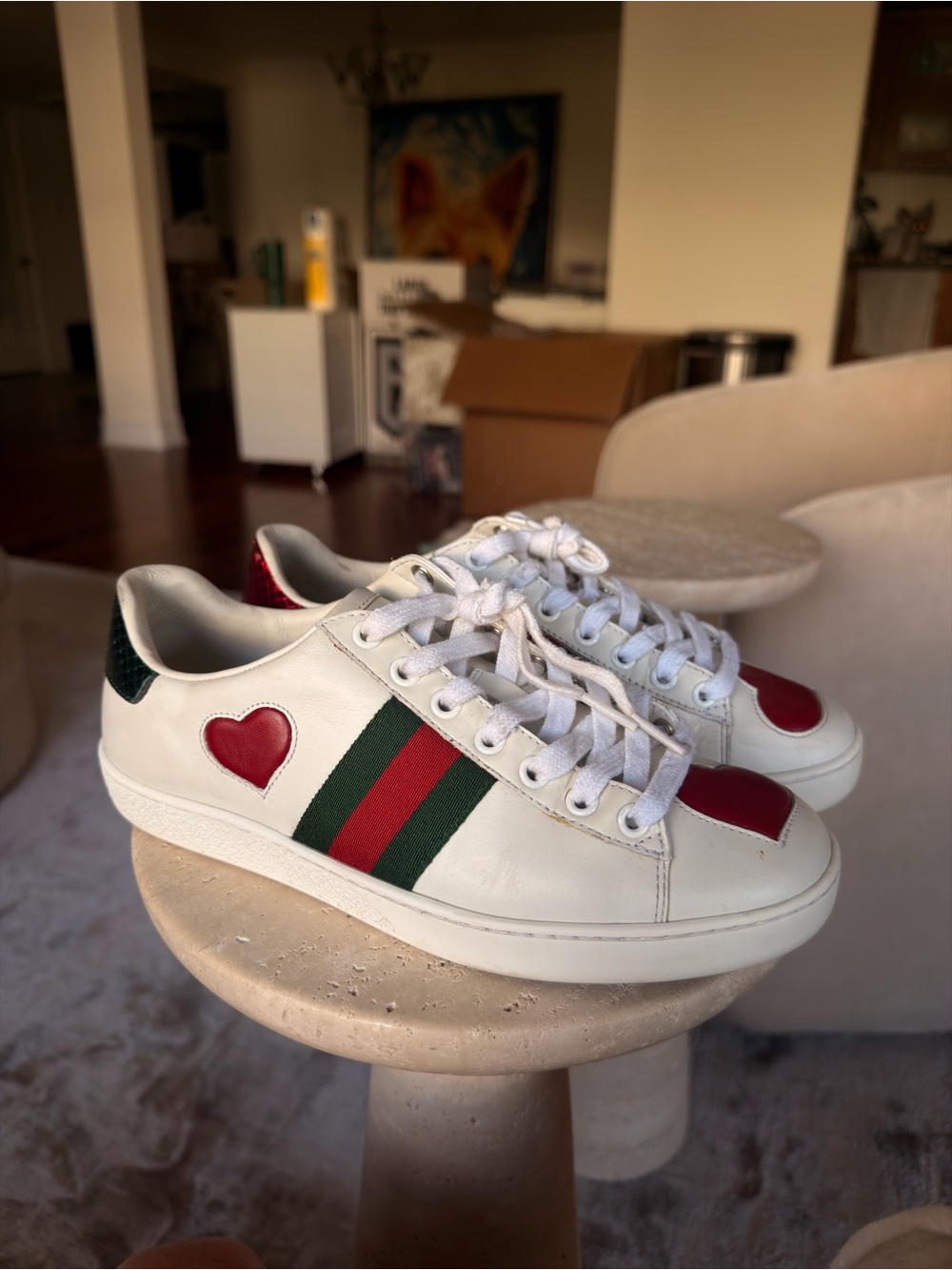 Gucci leather shoes